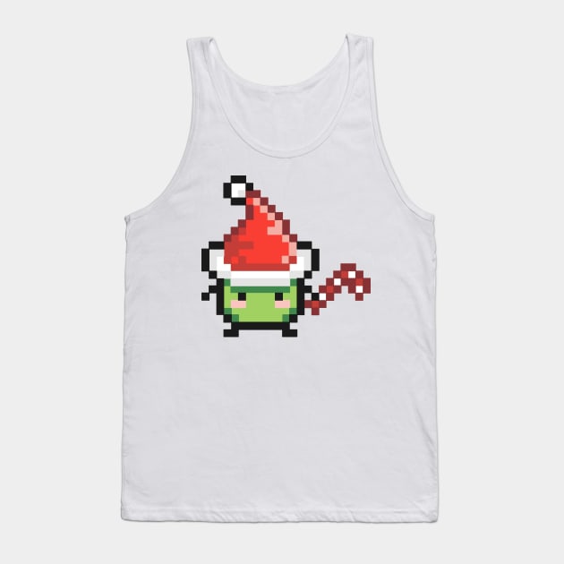 Green Christmas Junimo Tank Top by TASCHE